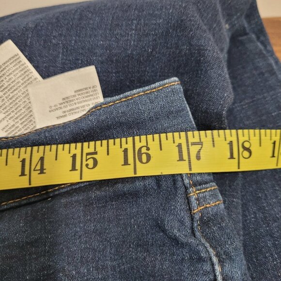 EUC Levi's Classic Boot Cut Dark Denim Jean Women's sz 14 - Picture 8 of 10